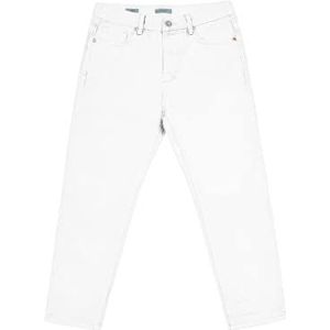 Gianni Lupo GL6131Q Pantalon 5 Poches Carrot Cropped Fit Blanc 52 Homme, Blanc, Blanc., 42-46