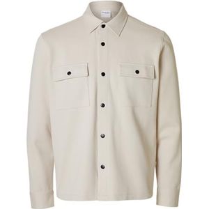 ART VVIES Slhjackie Noos Slhjackie Noos sweatjack voor heren (1 stuk), Crème, S