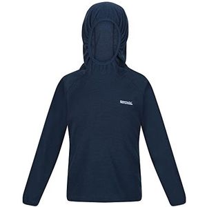 Regatta Loco Hoody Uniseks sweater, Moonlight Denim/Zwart