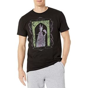 Disney Villains-Malefic Tarot heren-T-shirt, zwart, M, SCHWARZ
