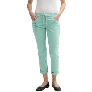 TOM TAILOR 1040963 Taps toelopende broek voor dames, 13010 - Verwassen groen