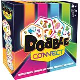 DOBBLE Asmodee - Dobble Connect, gezelschapsspellen, kaartspellen, sfeerspel, spel voor volwassenen en kinderen vanaf 8 jaar, 2 tot 8 spelers, 15 minuten, Franse versie
