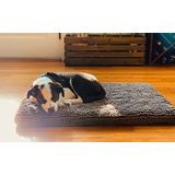 DGS Dirty Dog Hondenkussen, maat L, 109 cm, 69 cm, grijs