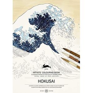 Hokusai: artists' kleurboek