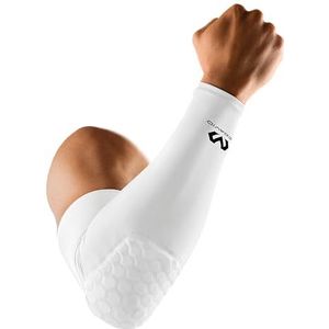 Mcdavid 6500 Hex compressiemanchet voor ondersteuning en bescherming van arm/elleboog, ideaal voor rugby, basketbal, volleybal, voetbal of andere (1 mouw)