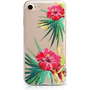 Uunique Beschermhoes voor iPhone 8, 7, 6s, 6, met bloemenpatroon, smal, voor Apple iPhone 8, iPhone 7, iPhone 6s, iPhone 6