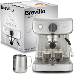Breville VCF125X Barista Mini Koffiemachine, 2L, Roestvrij Staal, Zilver
