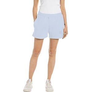 Replay Katoenen shorts voor dames, 667 Bright Periwinkle