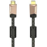 Hama Premium HDMI™-kabel Met Ethernet Conn. - Conn. Ferriet Metaal 1,5 M