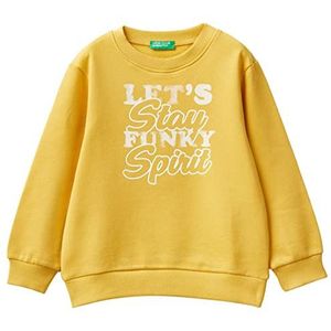 United Colors of Benetton Maglia G/C M/L 3j68g108d trainingspak voor jongens (1 stuk), Giallo Girasole 315