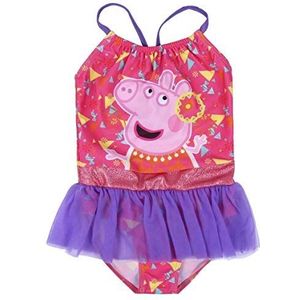 CERDÁ LIFE'S LITTLE MOMENTS Officiële Nickelodeon Peppa Pig Girls badpak voor meisjes, roze Estándar, Roze