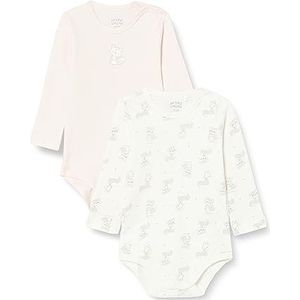 Chicco Katoenen bodysuit met lange mouwen, pyjama voor baby's en jongens, baby meisje, Roze