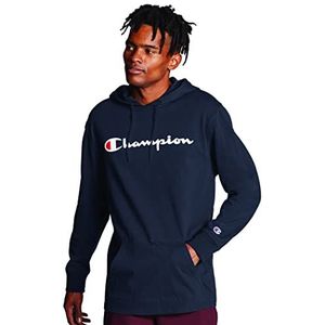 Champion Sweatshirt met capuchon, middelzwaar, herenhemd, marineblauw, XXL, Navy Blauw