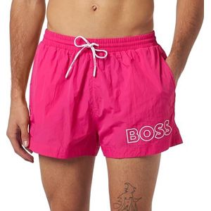 BOSS Mooneye zwembroek voor heren, Medium Pink 660