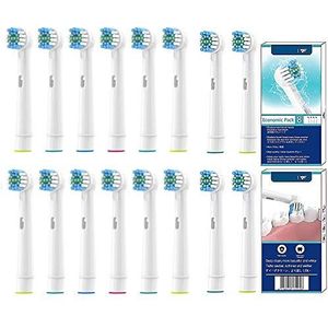 WuYan Oral B Elektrische tandenborstelkoppen voor Braun tandenborstels, 16 stuks