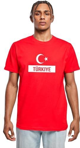 MERCHCODE T-shirt pour homme, Rouge urbain, XXL