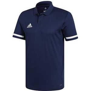 adidas T19 Polo M poloshirt (korte heren), marineblauw/wit