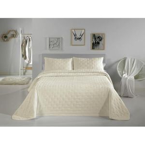 Pierre Cardin Sprei met stippen aarde voor bed 135 cm (3-delig)