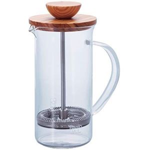 HARIO THW-2-OV French Press koffiezetapparaat, glas, Claire