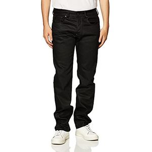 G-STAR RAW Attacc Straight Jeans voor heren, Zwart (Medium Aged 6578-071)