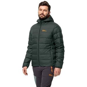 Jack Wolfskin Ather Down Hoodie M dekbed heren, zwart.