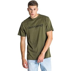 Gianni Kavanagh T-shirt pour homme Green Bliss Maxi Regular Tee, Vert, XL