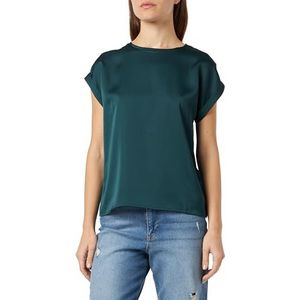 Vila Ellette Blouse met korte mouwen 38, Groen