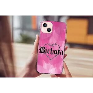 Personalaizer Zachte hoes compatibel met iPhone 13 van de bichot met glanzende afwerking
