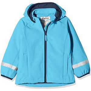 Playshoes Softshell-Jacke Blouson, Turquoise (Aquablau 23), 140 Fille