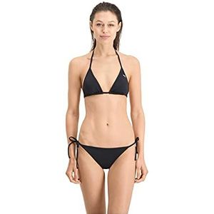 PUMA PUMA Driehoekige bikinitop voor dames, bikinitop voor dames, zwart.