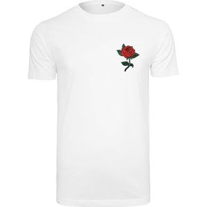 Mister Tee Rose Tee T-shirt voor heren (1 stuk), Wit