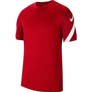 Nike Dri-fit Strike 21 Jersey shorts voor heren, University Rood / Gym Rood / Wit / Wit
