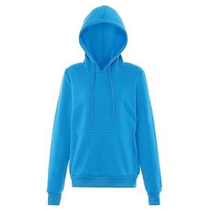 Mymo Athlsr Sweat à capuche tendance pour femme, en polyester, bleu, taille L, bleu, L