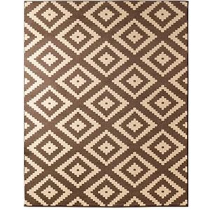 Hanse Home Velours tapijt donkerbruin 80x200 cm