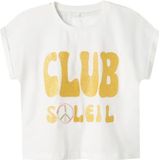 NAME IT Nkfforva Ss Short Loose Top Box Ps Nkfforva Ss Short Loose Top Box PS Meisjes (1 stuk), Cloud Danser