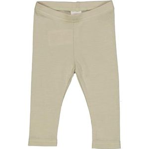 Müsli by Green Cotton Legging unisexe en laine et soie pour bébé, Vert clair, 98