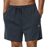 Marc O´Polo Uniseks & match pyjamashorts voor heren, marineblauw, XXL, Navy Blauw