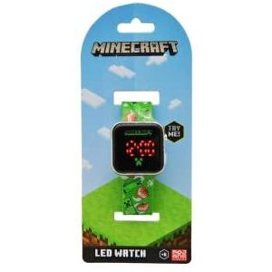 Kids Euroswan - Minecraft led-horloge, meerkleurig (MIN4129)