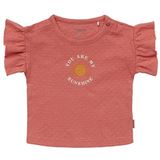 Noppies Baby Agra Baby Meisjes T-Shirt Terra Cotta P648, 62, Terra Cotta - P648