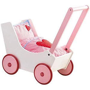 Haba Kinderwagen Poppenwagen met Harten