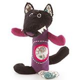 Trudi Knijp Knuffel Wolf Rufus 15 Cm Zwart