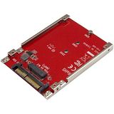 StarTech.com M.2 PCI-e NVMe naar U.2 adapter (SFF-8639) - niet compatibel met SATA-schijven of SAS-controllers - PCIe M.2 naar U.2 hostadapter - M2 SSD converter (U2M2E125)