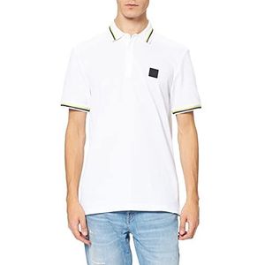 BOSS poloshirt heren, wit 100