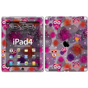 Nexgen Skins IPAD40032 Owlettes 3D displaybeschermfolie voor Apple iPad 2/3/4