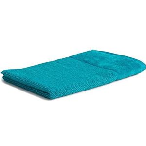 MÖVE Bamboo Luxe gastendoek, 30 x 50 cm, Made in Germany, 60% katoen, 40% viscose, bamboepulp, oceaan (blauw)