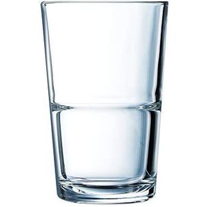 Arcoroc ARC H7763 Stack Up Longdrinkglas 350 ml helder glas 6 stuks