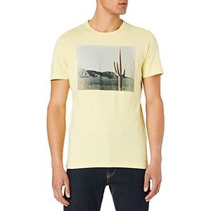 s.Oliver t-shirt mannen, Lichtgeel