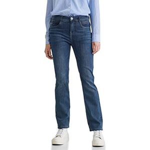 Street One A376196 Damesjeans, Clean Mid Indigo Wash