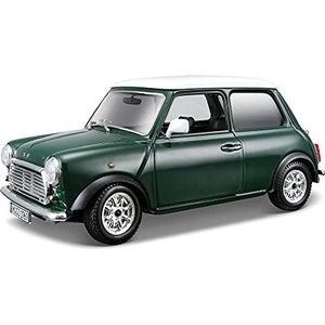 Bburago Mini Cooper Speelgoedauto, kleur groen (18-22011G)