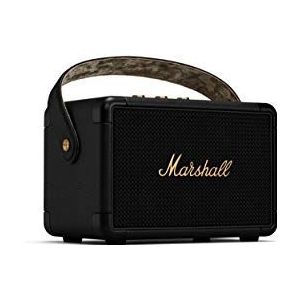 Marshall Kilburn II Draagbare Bluetooth-Luidspreker, Zwart en Messing